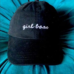 “girl boss” hat